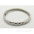 925 Sterling Silver Micro pave CZ Setted Bangle